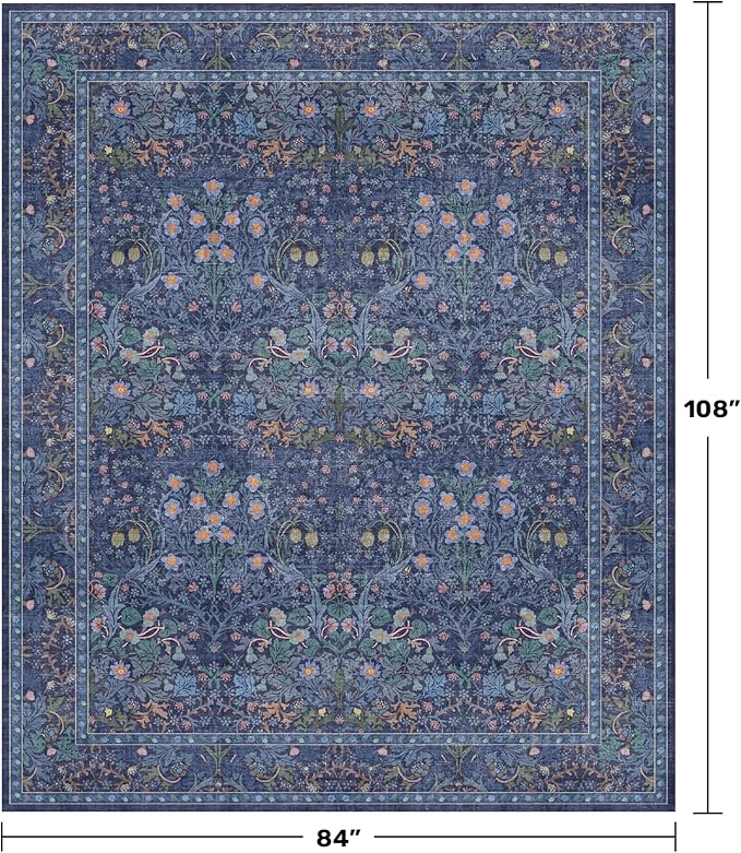 Washable Dining Room Rugs for Under Table - Image 2