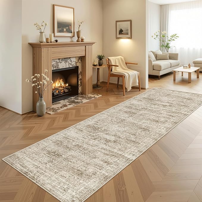 Runner Rug 3x8 Washable Non-Slip Hallway Runner Rugs - Image 3