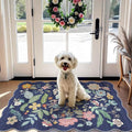 Washable 2x3 Area Rug for Entryway: Easy-Clean Carpet by HYHAOYUNLAI
