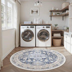 zesthome Washable Round Rug - 5ft Ultra-Thin Circle Area Rugs - Image 9