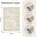 3x4 Washable Area Rug for Entryway, Soft Kitchen Rugs Non Slip for Dining Room - Image 2