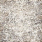 UERMEI Square Area Rugs : Washable 5x5 Neutral Modern Abstract Carpet - Image 5