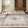 zesthome 8x10 Area Rugs for Living Room, Non-Slip Backing Washable Rugs by Zesthome