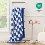 Bedsure Gentlesoft Checkered Twin Blanket - Image 5