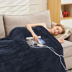 Electric Heated Throw Blanket Premium Soft 8 Heating Levels
