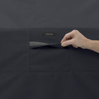 Classic Accessories Ravenna Water-Resistant 32 Inch Built-in BBQ Grill Top Cover, Black