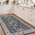 4x6 Living Room Area Rugs: Washable Non-Slip Boho Decorative Rugs - Image 6