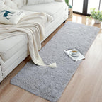 Chicrug Soft Runner Rugs for Bedroom Living Room Plush Fluffy Rug 2x6 Feet - Image 5
