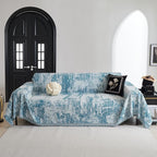MYSKY HOME Couch Cover for Sectional Sofa Set Sage Geometric Furniture Sofa - Image 8