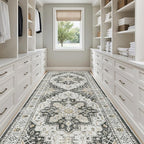 Madane 4x10 Wide Hallway Runner Rug: Washable Soft Rug Runners - Image 3