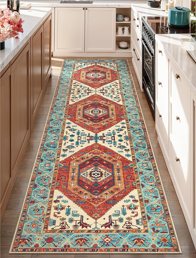 SERISSA Boho Washable Runner Rug - Image 5