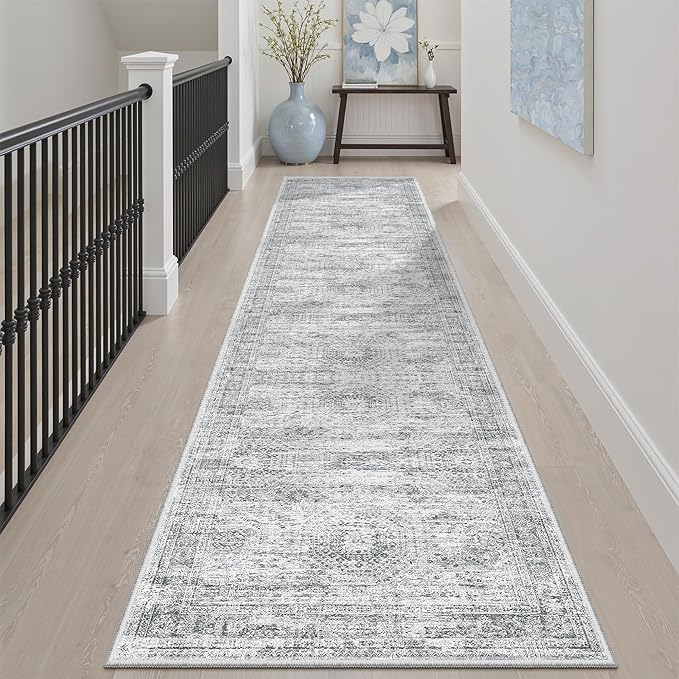 Runner Rug 2'x8' Washable Non-Slip Runner Rugs - Image 3