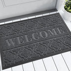 Yimobra Welcome Mat Outdoor Indoor, 36x24 All-Season Waterproof, All-Weather by Yimobra