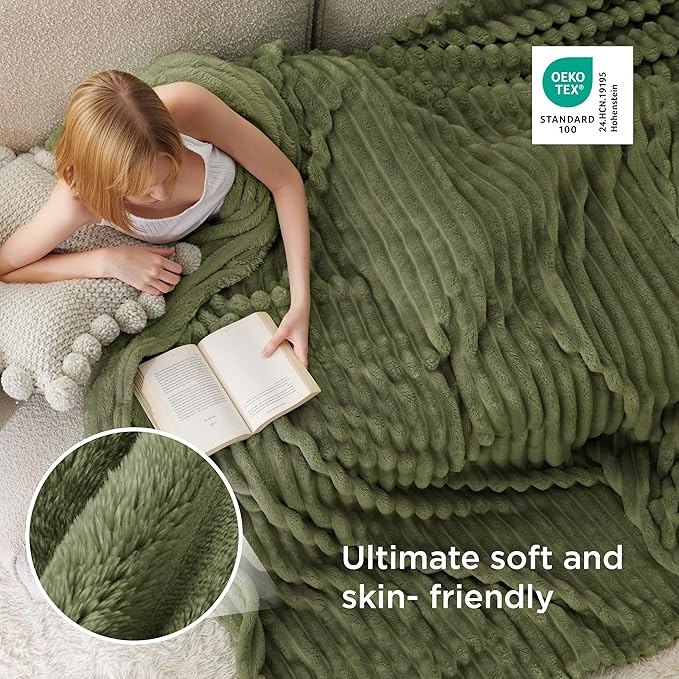 Bedsure GentleSoft California King Size Blanket - Image 3