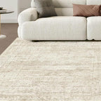 UERMEI Square Area Rugs : Washable 6x6 Neutral Modern Abstract Carpet - Image 8