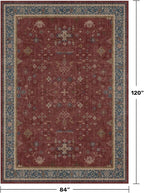 Hazo Haus Oriental 7x10 Large Area Rugs - Image 2