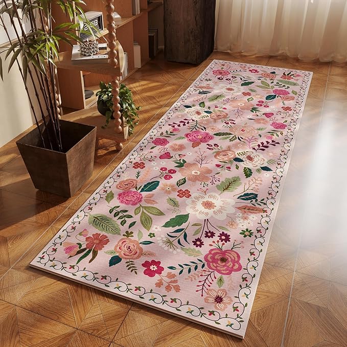Rugcomf Runner Rug for Hallways Kitchen Rug Non Slip 2'x 6' Washable Rugs - Image 6