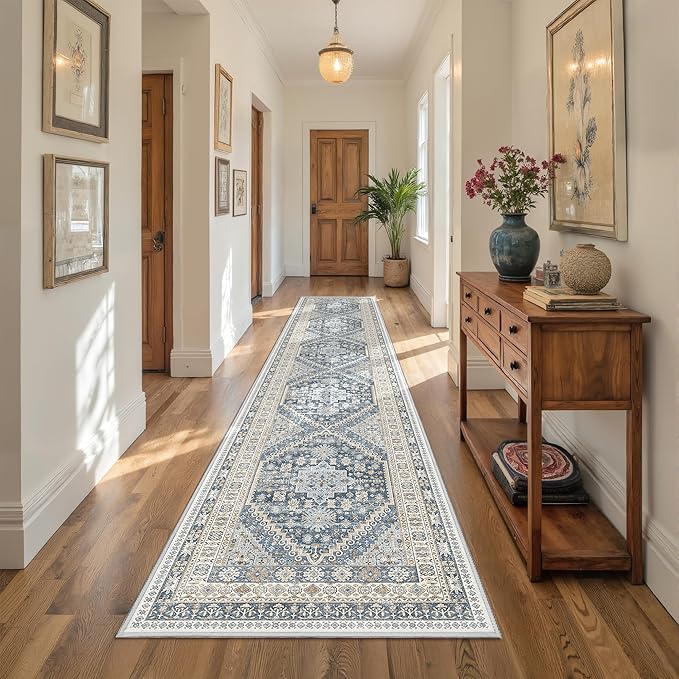 Hallway Runner Rug 2x12, Extra Long Washable Runner Rugs - Image 5