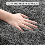 Tepook Soft Fluffy Rugs for Bedroom, 4x6 Area Rug for Living Room, Modern - Image 7