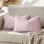 GIGIZAZA Decorative Small Lumbar Pillow Covers, Sofa Throw 12x20 Pillow Covers - Image 5