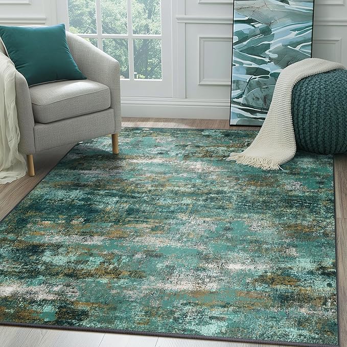 BEIMO Area Rugs 6x9 for Living Room Bedroom, Modern Abstract Machine Washable by BEIMO