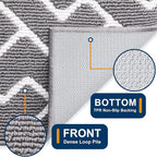 OLANLY Front Door Mat, Non-Slip Rubber Backing, Dirt Resistant and Absorbent - Image 4