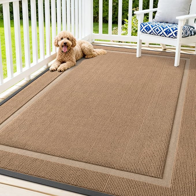 OLANLY Front Door Mat Indoor Outdoor Entrance, Waterproof All-Season, by OLANLY