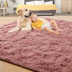 Tepook Super Soft Fluffy Rugs for Bedroom, Shag 5x8 Area Rugs for Living Room - Image 4