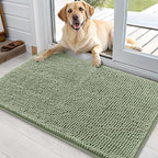 OLANLY Dog Door Mat for Muddy Paws 36x24, Absorbs Moisture and Dirt, Absorbent by OLANLY