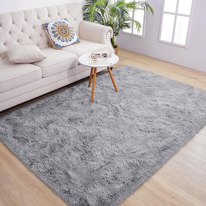 Chicrug Soft Area Rugs for Bedroom Living Room Plush Fluffy Rug 3x5 Feet - Image 2