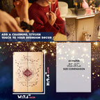 Get Trend Harry Potter Gifts, LED Vanity Mirror with Lights Makeup Mirror for Desk, Dorm, Room Decor, Cute Stuff, Gifts for Women, Teen Girls (Multi/Harry Potter)