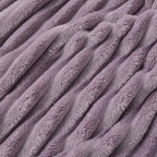 Bedsure GentleSoft Light Purple Full Blanket - Image 8
