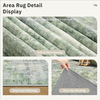 Washable Area Rug 8x12, Large Soft Rugs - Image 6