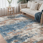 Area Rugs 6x9 for Living Room Bedroom, Modern Abstract Machine Washable Rug by BEIMO
