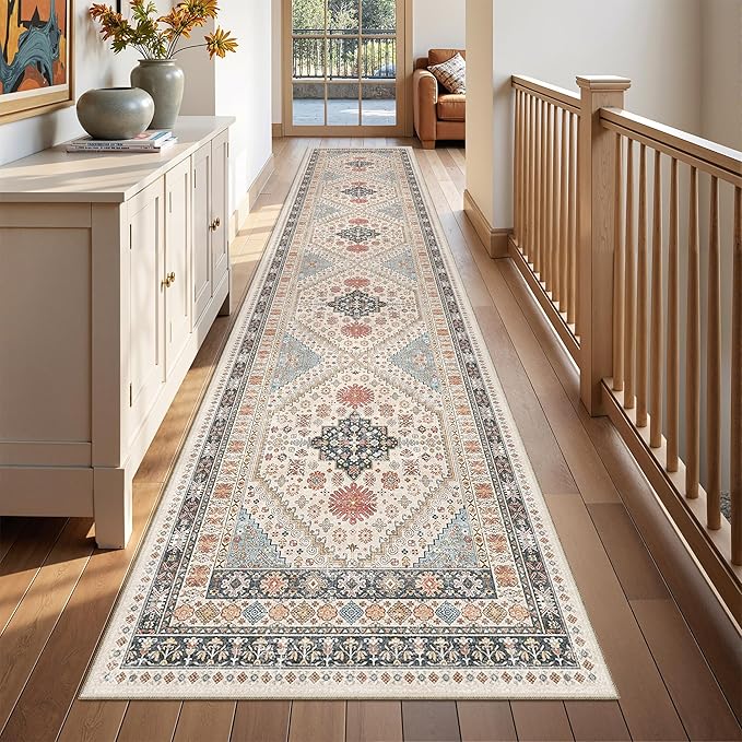 Hallway Runner Rug 2x12, Extra Long Washable Runner Rugs - Image 4