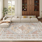 zesthome 9x12 Area Rugs, Stain Resistant Washable Rug, Ultra-Thin Rugs - Image 4