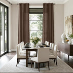 Cappuccino Linen 144 Inch Curtains - Image 6
