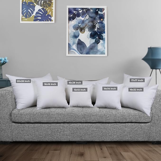 Utopia Bedding 16x16 Pillow Inserts, Sofa & Couch – Soft, Supportive & Fluffy - Image 2