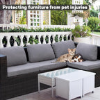 8Pcs Outdoor Cushion Covers, Patio Cushion Covers, Stretch Elastic Slipcovers - Image 3