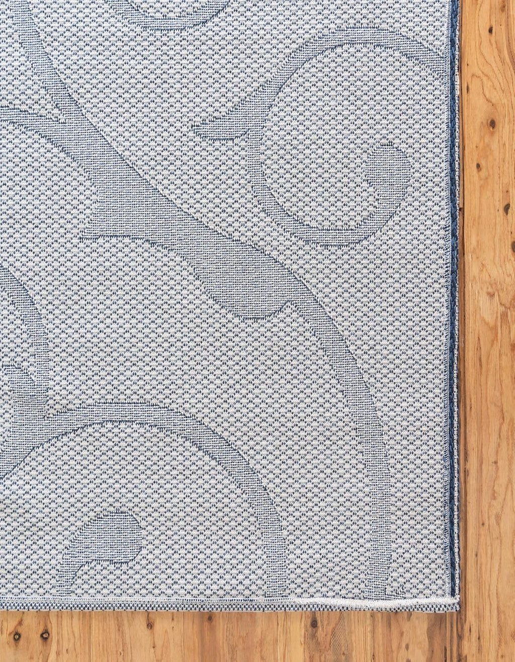 Unique Loom Decatur Collection Damask Botanical, Geometric, Modern Area Rug (2' 2 x 3' 0 Rectangular, Navy Blue/ Ivory)
