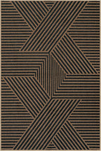 Lahome Modern Geometric Easy Jute Carpet, 6x9 Area Rugs - Image 7
