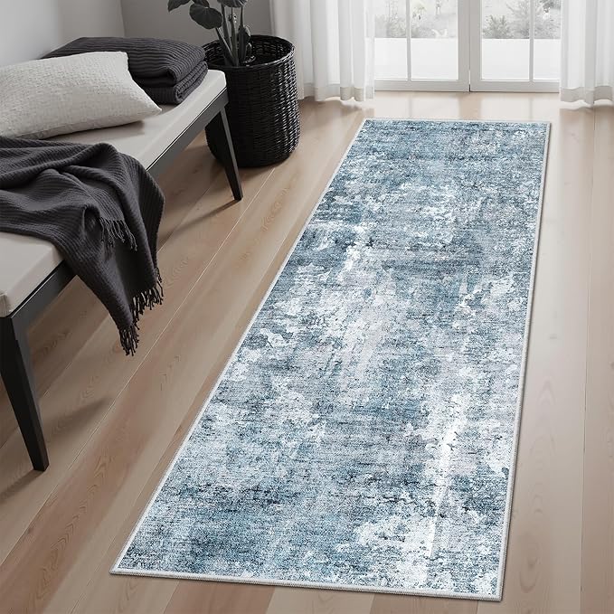 Runner Rug 2x5 Washable Non-Slip Kitchen Runner Rugs by Soalmost