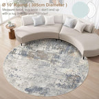 10ft Round Area Rug Living Room Rugs - Image 3