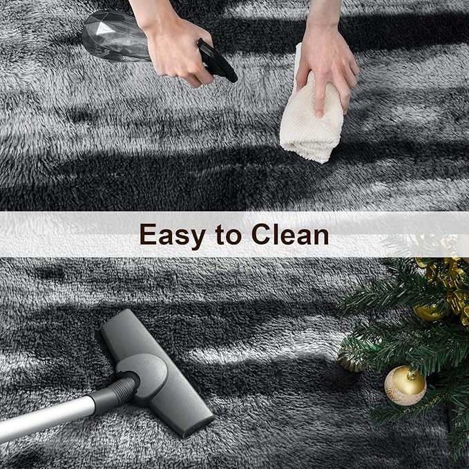 TWINNIS Super Soft Shaggy Rugs Fluffy Carpets, 5x8 Feet, Indoor Modern Plush - Image 6