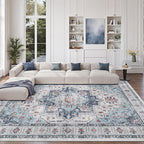 zesthome Area Rugs 9x12, Washable Rug Non-Slip Low Pile Rugs - Image 4