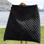 Bedsure GentleSoft Black Throw Blanket - Image 2