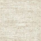 UERMEI Square Area Rugs : Washable 5x5 Neutral Modern Abstract Carpet - Image 7