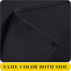 NICETOWN Black Blackout Curtains - Image 5