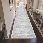 3x12 Runner Rug for Hallway, Non-Slip Long Bathroom Rugs Runner for Kitchen - Image 4
