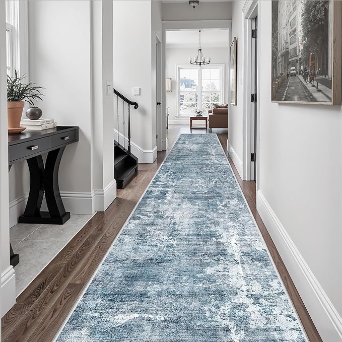 Runner Rug 2'6" x 16' Washable Non-Slip 2.5x16 ft Long Runner Rugs - Image 4